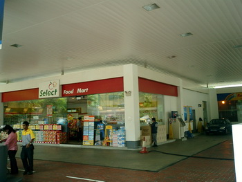 Dobner metal ceilings in gas stations in singapore
